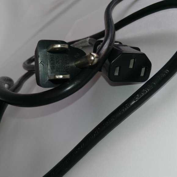 I SHENG E55943 CABLE  LONGWELL 3 Prong Power Cable Cord 6 Feet 10A-125V-125W - Picture 8 of 9